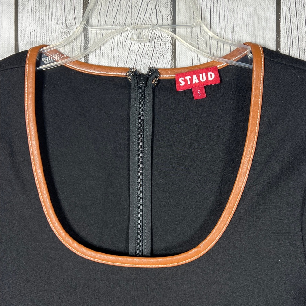 STAUD Joint Mini A-Line Dress size - Picture 7 of 13